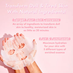 TONYMOLY Sweetheart Red Wine mask with antioxidants for revitalized skin