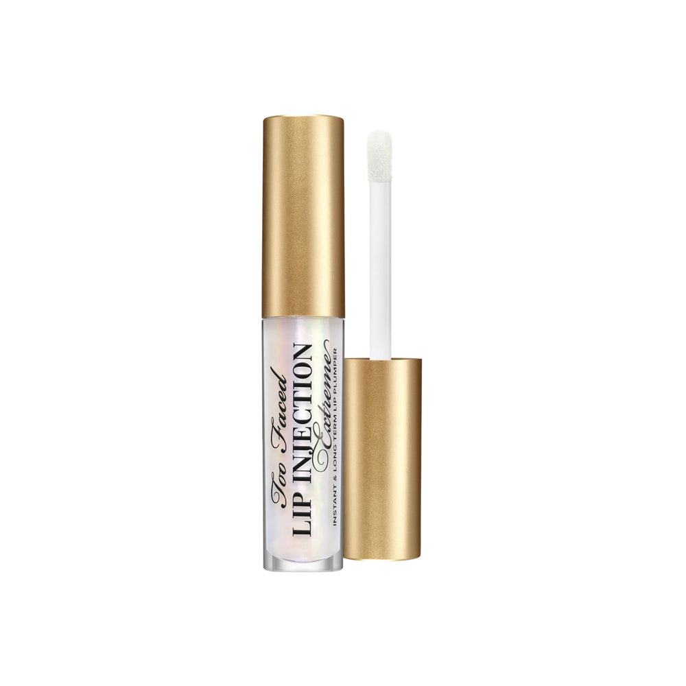 Too Faced Lip Injection Extreme gloss applied on lips for instant fullness