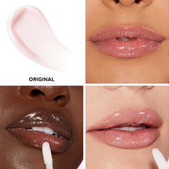 Too Faced Pillow Balm hyaluronic-acid boost highlights lasting hydration.