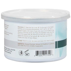 Too Naked Dolce Azulene Wax transparent appearance supports versatile all-body use