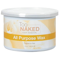 Too Naked all-purpose wax spread demonstrates thin layer capability for smooth application.