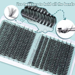 TOOCHUNAG DIY lash application kit for at-home beauty routines
