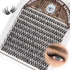 TOOCHUNAG Flora lash clusters close-up for natural-looking volume and easy daily wear.