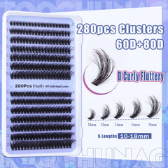 TOOCHUNAG five-length option (10-18mm) for customizable fullness