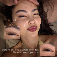TOOCHUNAG left-right lengths ensure symmetry for easy DIY lash styling