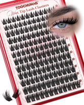 TOOCHUNAG manga lash clusters 12-18mm bundle for dramatic, scalable volume.