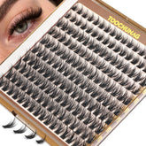 TOOCHUNAG natural manga lashes clusters 3D add subtle depth for a wispy everyday look