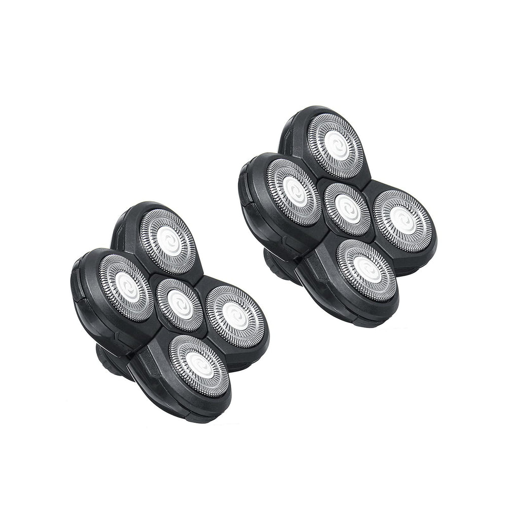 Tookie 5-head shaver heads deliver a smoother head and face shave.