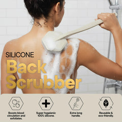 TOOLETRIES touchless hook on glass or tiles using silicone grip.