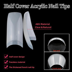 ToouYoun non-toxic acrylic tips provide safe, eco-friendly materials