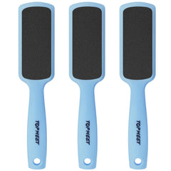 Topmeet Foot File front view showing dual-sided design for versatile pedicure care