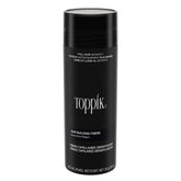Toppik Hair Building Fibers black bottle blend naturally for fuller look.
