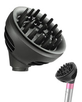 TOSAGE Wave+Curl Diffuser for Airwrap attachment delivers even heat for defined waves.