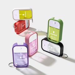 Fits a 1 oz hand sanitizer perfectly for on-the-go use inside the case.