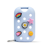 Touchland Crocs Mist Case Cloudwave Blue for quick sanitizer access