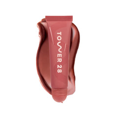 Tower 28 LipSoftie bálsamo labial tintado frijol rojo mochi para labios suaves