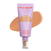 Tower 28 SunnyDays SPF 30 tinted moisturizer tube close-up for everyday sun protection
