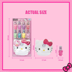 Townley Girl Hello Kitty: esmalte rosa opaco con acabado suave y duradero.