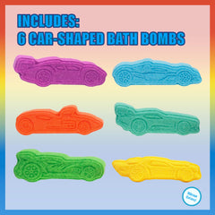 Townley Girl Hot Wheels, bomba en forma de coche azul para juego seguro