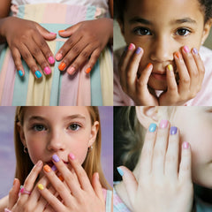 Townley Girl Stitch esmalte amarillo vibrante, tono soleado para looks divertidos.