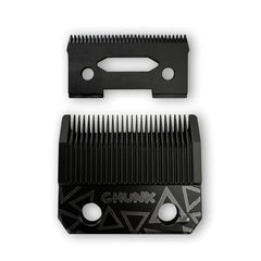 TPOB Chunk Blade graphene coating close-up for precise fades.