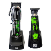 TPOB clipper side view in Black SPLATT Pack for precise styling