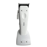 TPOB Mini Play White front view highlights compact, professional clippers for precise fades.