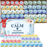 TranquilBliss bath bombs set box with gift-ready packaging for relaxation