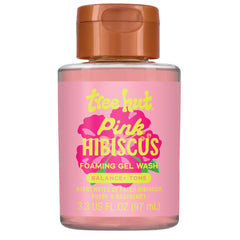 Tree Hut gel de ducha espumoso hibisco rosa en envase, aroma floral revitalizante.