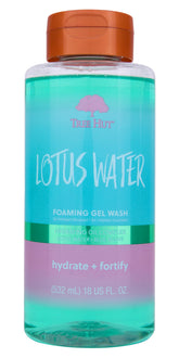 Tree Hut Lotus Water Wash bottle with a smooth pour for a refreshing cleanse.