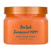 Tree Hut Sunkissed Poppy: frasco del exfoliante para exfoliar e hidratar la piel