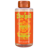 Tree Hut Tangerine Foaming Gel Wash bottle pour for a refreshing cleanse