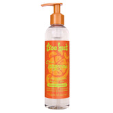 Tree Hut Tangerine Shave Oil bottle close-up showing gel-to-oil texture for a smooth shave