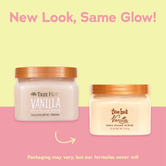 Tree Hut exfoliante vainilla aroma cremosa durante la ducha