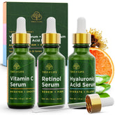 Tree of Life Beauty Vitamin C serum bottle boosts radiance.