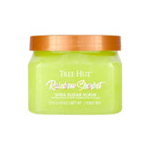Tree Hut arcoíris exfoliante: textura suave para piel radiante.