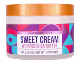 Tree Hut Sweet Cream Whipped Body Butter jar with airy texture and hydration