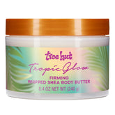 Tree Hut Tropic Glow, crema corporal batida, hidratación duradera sin grasa.