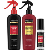 TRESemmé Keratin Smooth Blowout Spray bottle for detangle and frizz control.