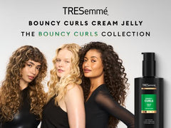 TRESemmé Bouncy Curls crema jelly, rizos con control del frizz y movimiento.