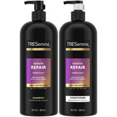 TRESemmé Keratina Reparación champú, botella elegante para lavado suave.