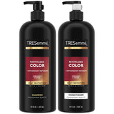 TRESemmé Revitalized Color Shampoo bottle demonstrates color protection during cleansing.