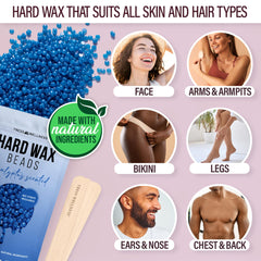 Tress Wellness waxing sticks in two sizes for precise application