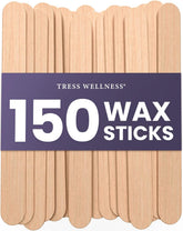 Tress Wellness wooden waxing stick with splinter-free design for safe home waxing