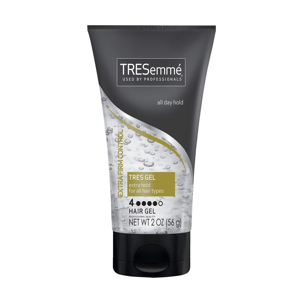 TRESemmé Tres Gel fijacion extra firme aporta brillo duradero al cabello