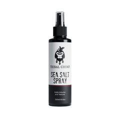 Tribal Chimp Spray de Sal Marina: botella para ondas naturales y volumen ligero.