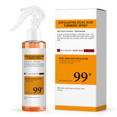 Trihood Peel Shot: botella de spray exfoliante para rostro y cuerpo con keratina y cúrcuma.