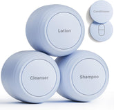Trimcoo travel containers with ultra-leakproof design for secure liquids on the go.
