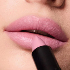 Trish McEvoy Easy Lip Color Dolled Up on primed lips demonstrates easy layering and precision.