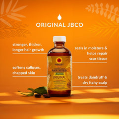 Tropic Isle Living Jamaican Black Castor Oil pours slowly for smooth hair conditioning